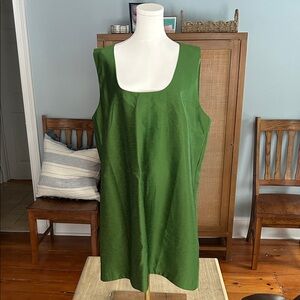 Tuckernuck Green Sleeveless Shift Dress